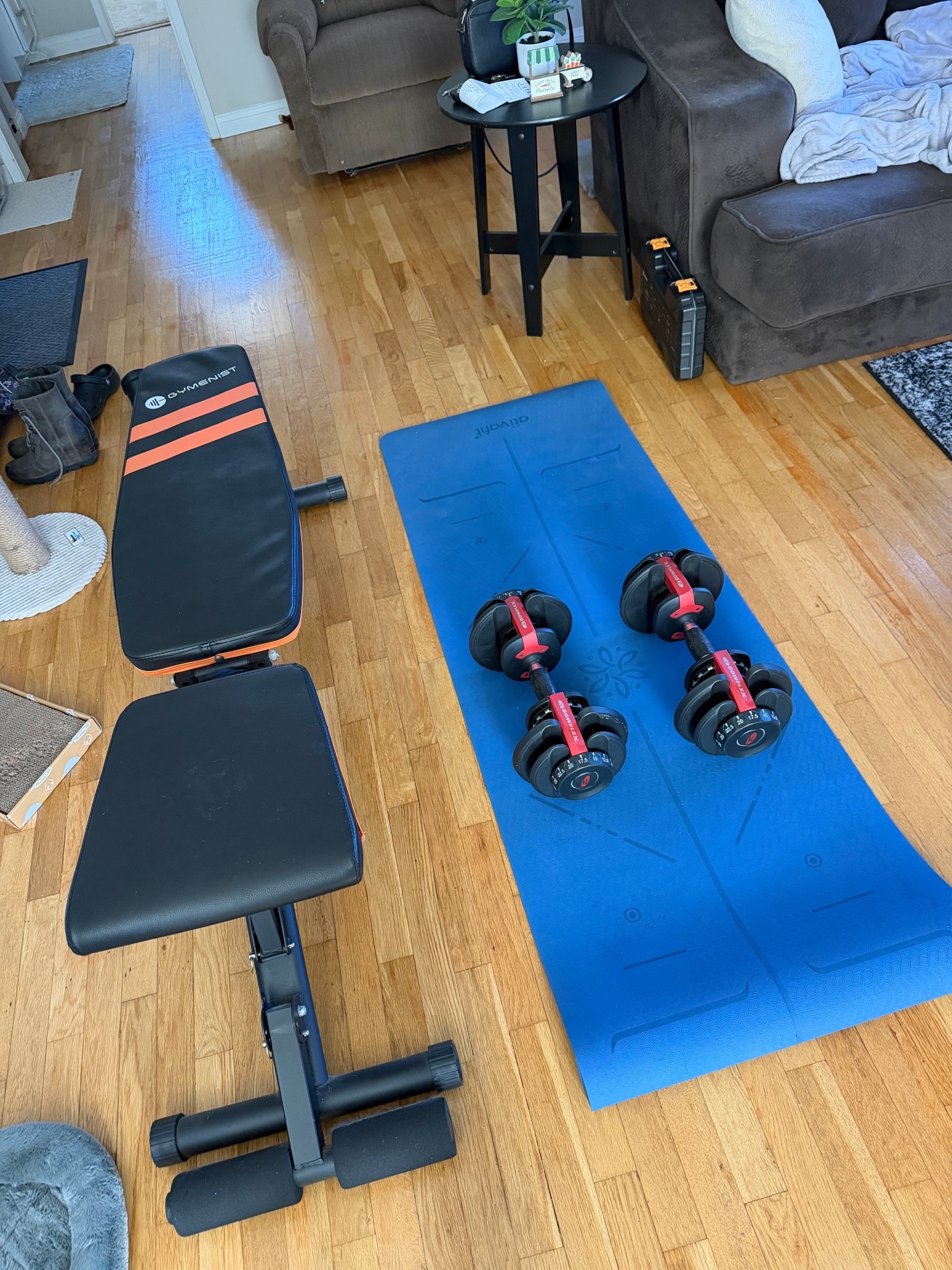 Just got done with my workout. This is what I use at home 

#LTKselfcare #LTKActive #LTKfitnessgoals