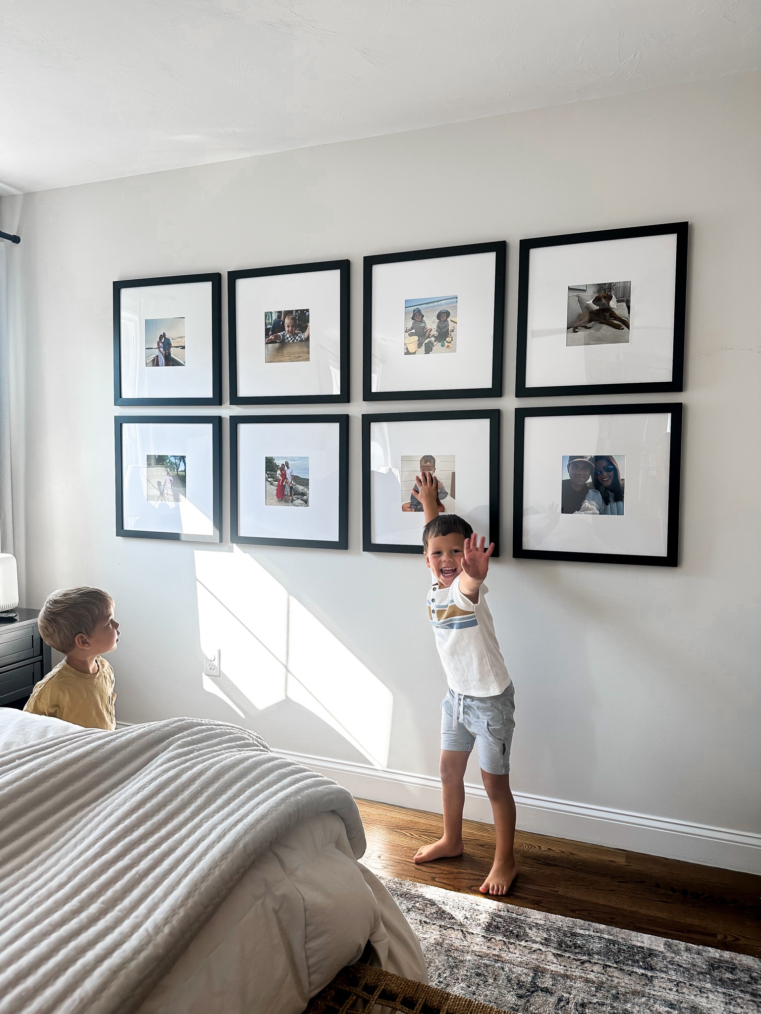 Gallery wall frames in my bedroom! 