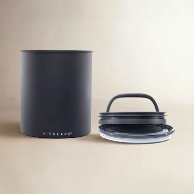 Airscape coffee storage canister with lid