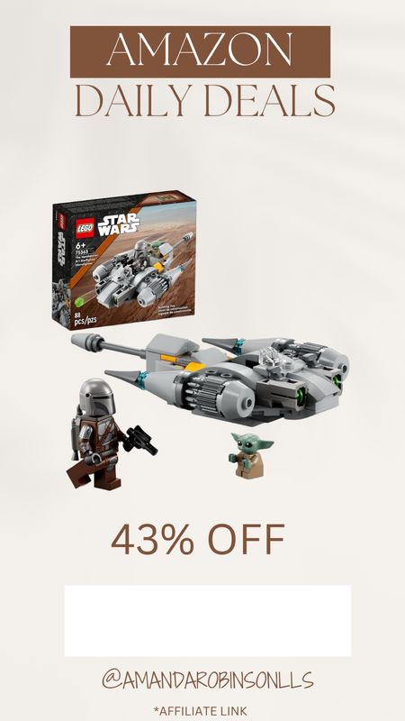 Amazon Daily Deals
Star Wars Lego 

#LTKSaleAlert #LTKKids