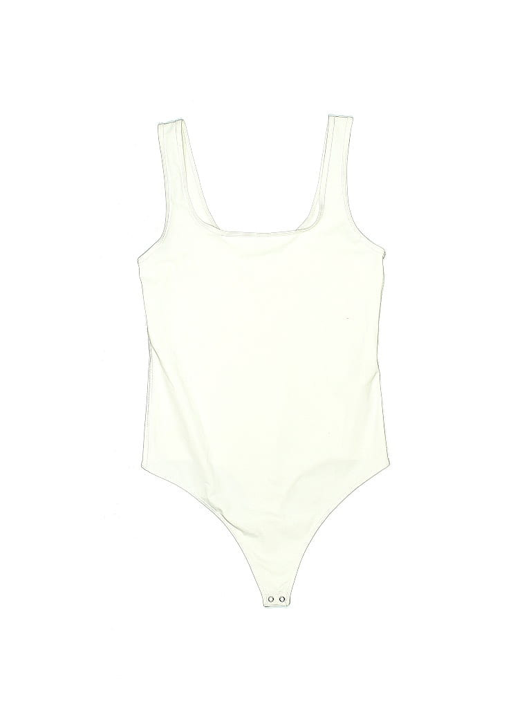 Abercrombie & Fitch Bodysuit: White Tops - Size Medium | ThredUp