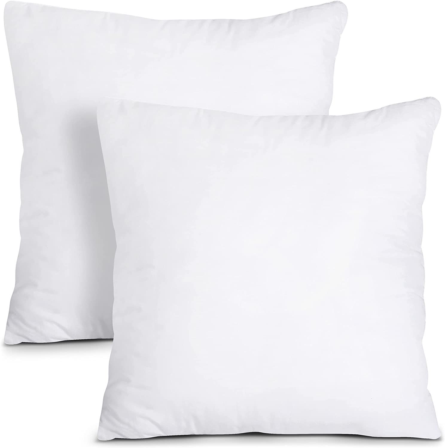 Utopia Bedding Throw Pillows Insert (Pack of 2, White) - 12 x 12 Inches Bed and Couch Pillows - I... | Amazon (US)