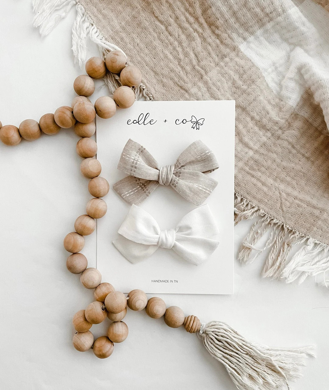 NEW ** Neutral Bows - taupe bows - beige bows - gray bows - white bows - infant bows - toddler bo... | Etsy (US)