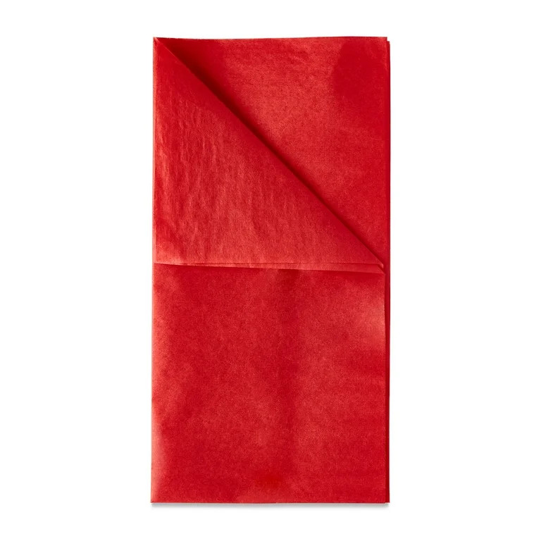 Red Tissue Paper, 10 Count, by Way To Celebrate | Walmart (US)