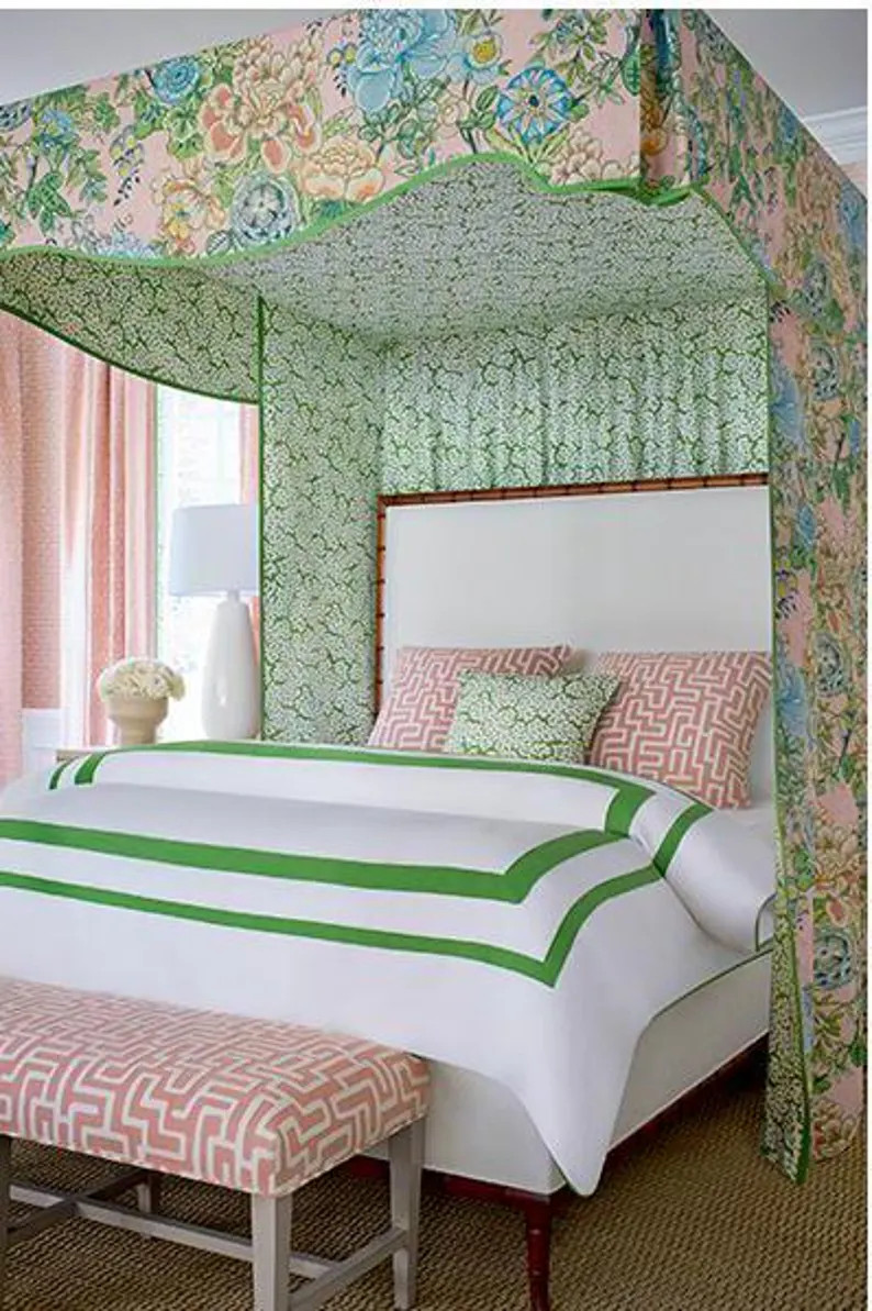 Peony Garden Linen Drapery Panel: Blush Floral Print Curtain - Etsy | Etsy (US)