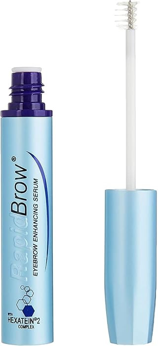rapidBrow Eyebrow Enhancing Serum, 3 mL - Up to 8-Week Supply, Hydrating Hair Serum for Visibly T... | Amazon (US)