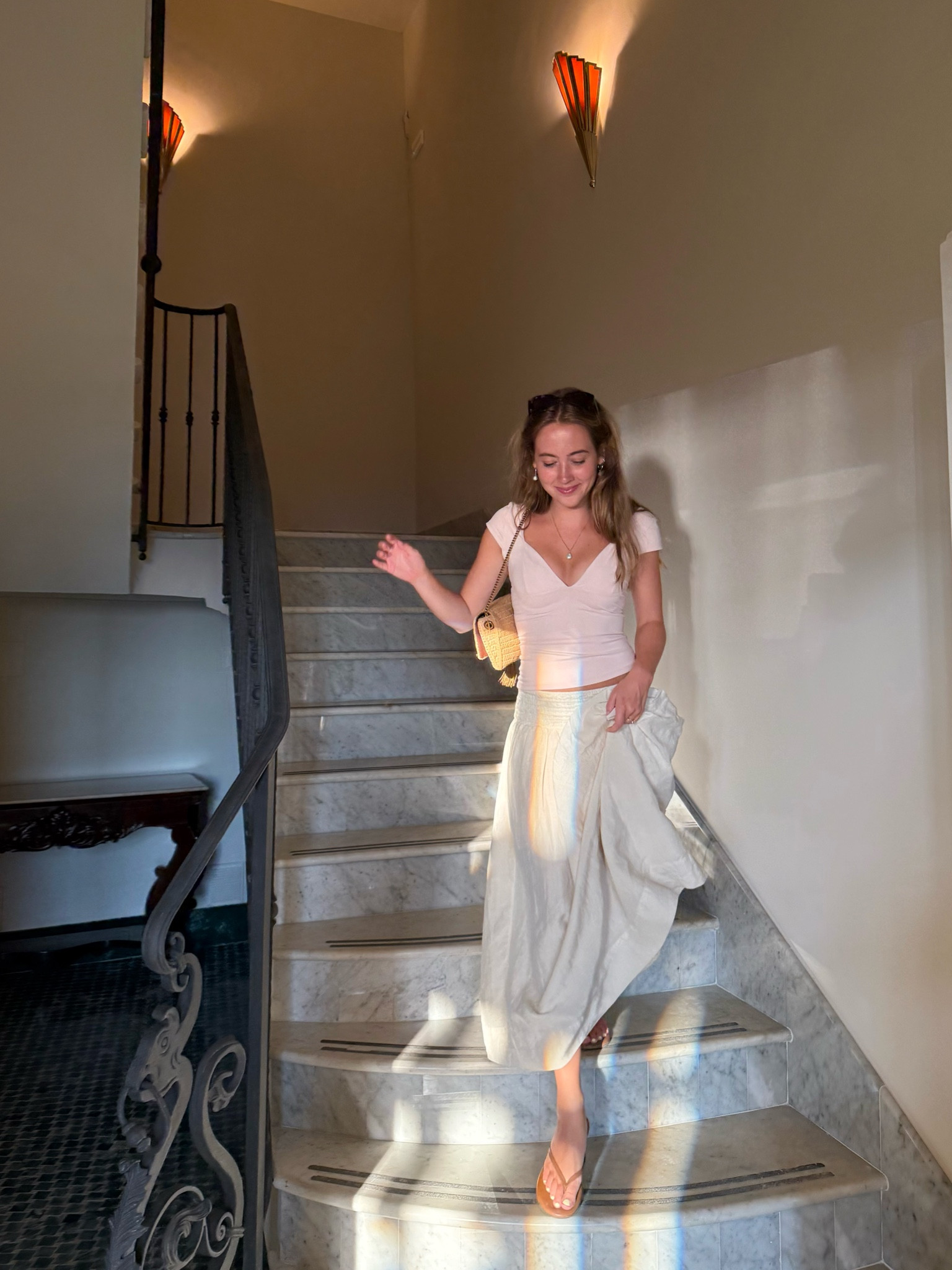 summer travel look - linen, light pink 

#LTKfindsunder100 #LTKSeasonal #LTKeurope