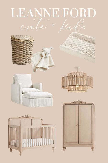 Love this new line from Leanne Ford for Crate & Kids. Every piece is neutral and gorgeous!!! 

#LTKbaby #LTKhome #LTKkids