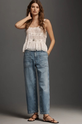 Citizens of Humanity Winslow Utility Ankle High-Rise Relaxed Straight-Leg Jeans | Anthropologie (US)