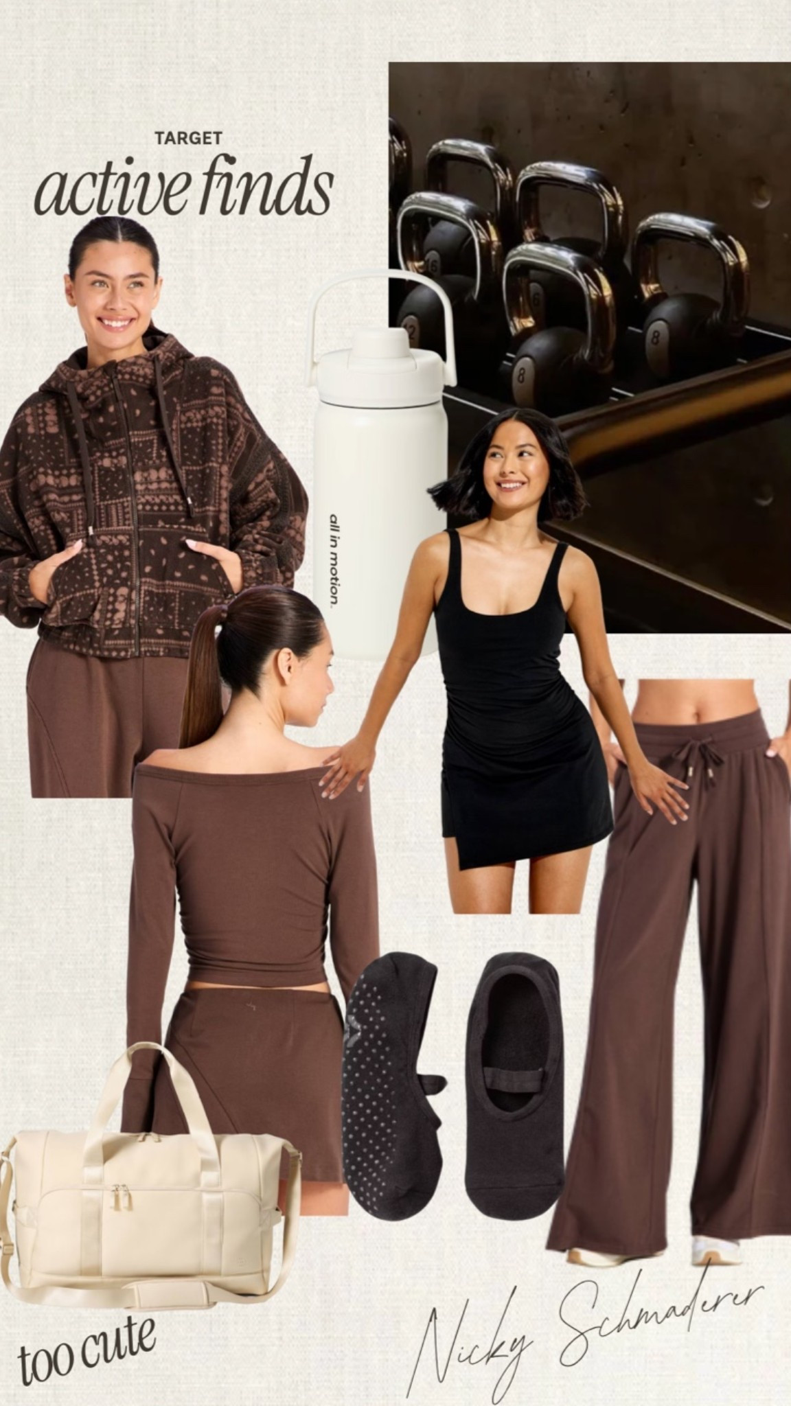 @Target fall active finds // neutral moments for studio or gym! 

Target under $50

#LTKSeasonal #LTKActive #LTKmorningroutine