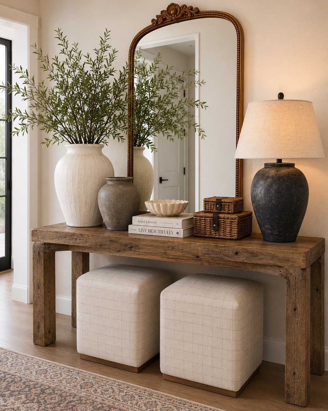 Wayfair sale
Entryway console table and decor

#LTKSaleAlert #LTKHome #LTKvlog