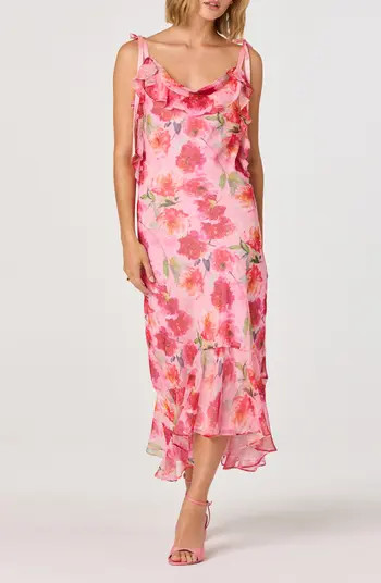 Nissa Floral High-Low Dress | Nordstrom