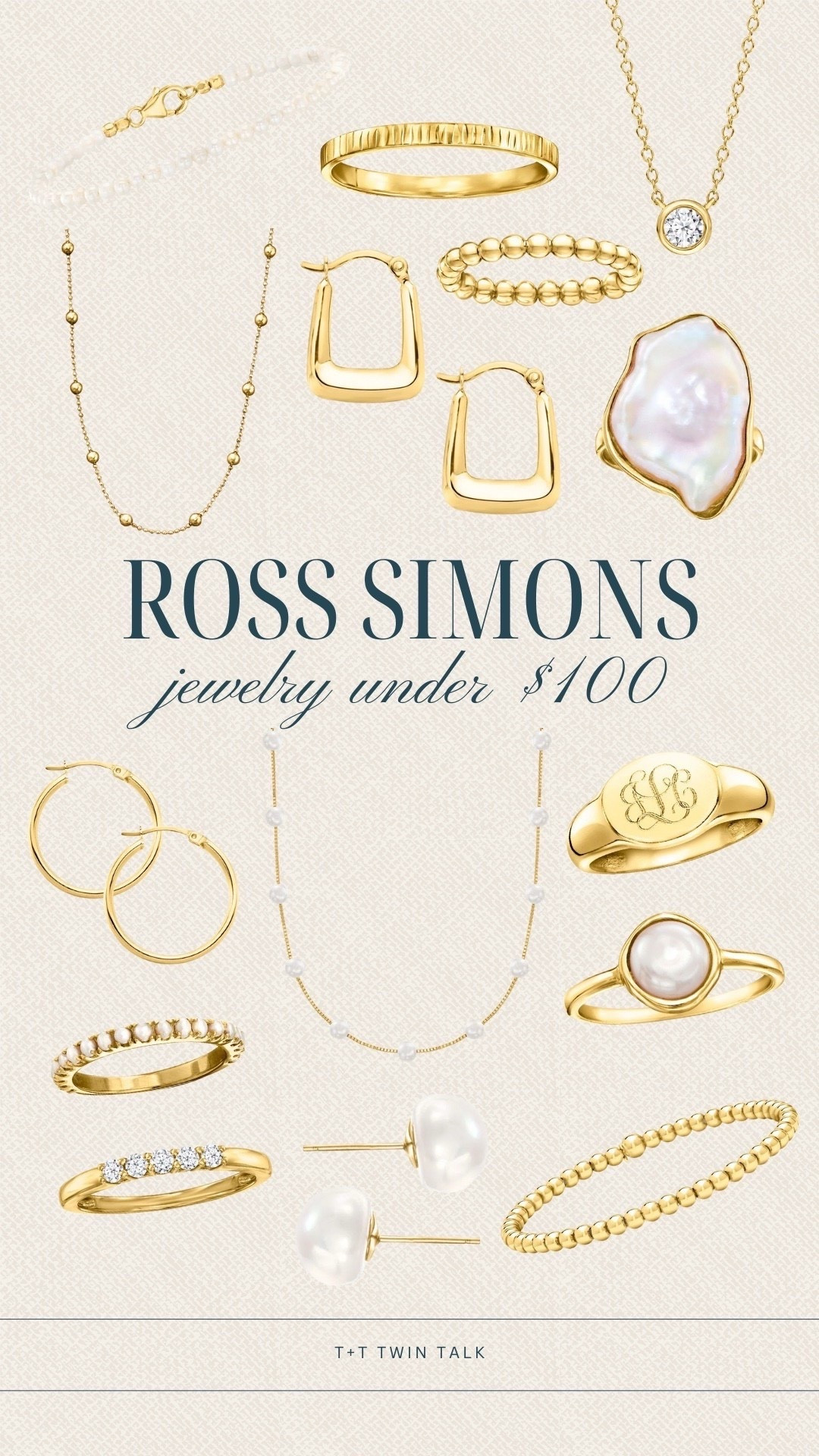 Ross simons jewelry for under $100! This Valentine’s Day you can give the gift of luxury jewelry without breaking the bank. Timeless pieces like a dainty pearl necklace, engraved gold ring, and everyday earrings. 

#LTKOver40 #LTKSeasonal #LTKValentine