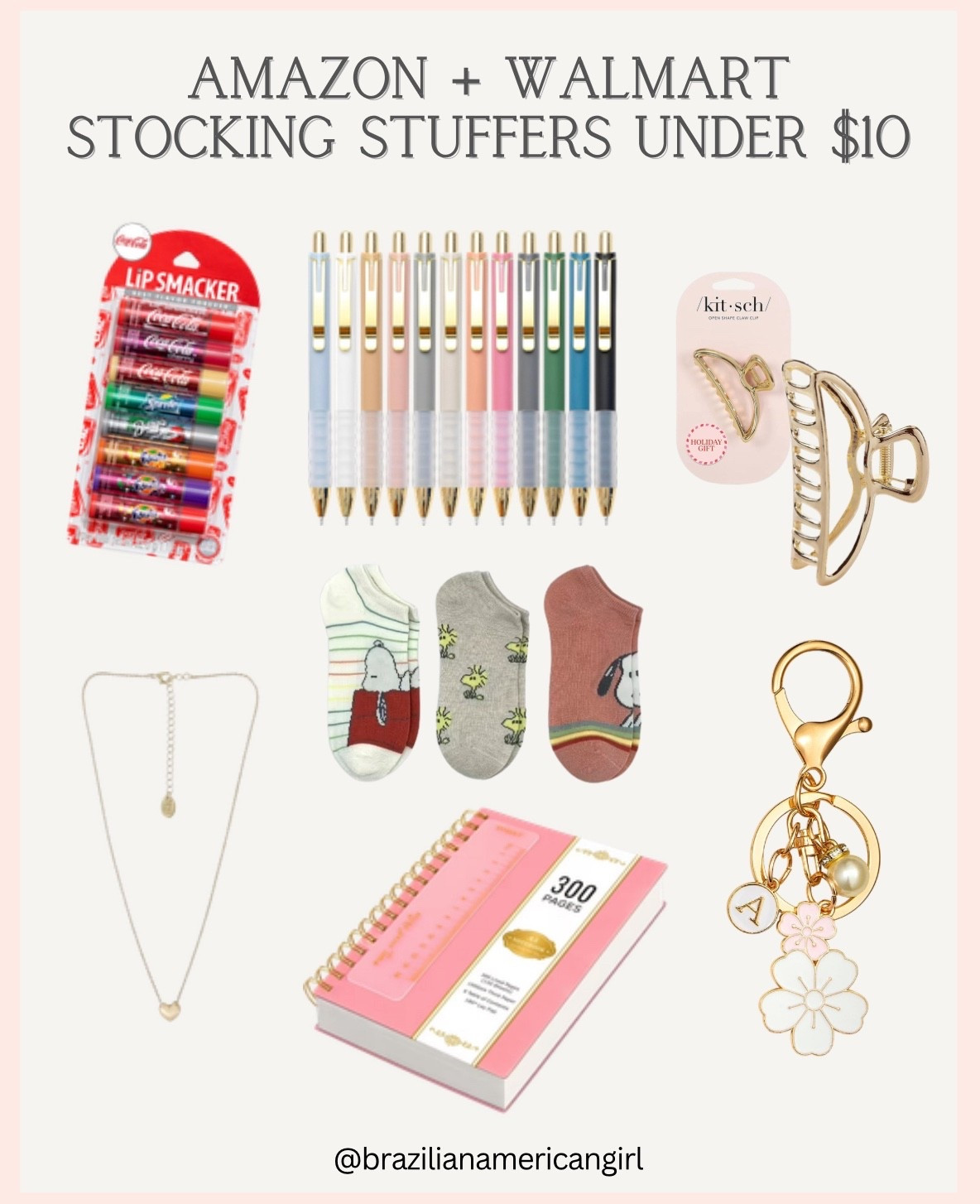 Amazon + Walmart Stocking Stuffers under 10

#LTKselfcare #LTKUnder10 #LTKBeauty