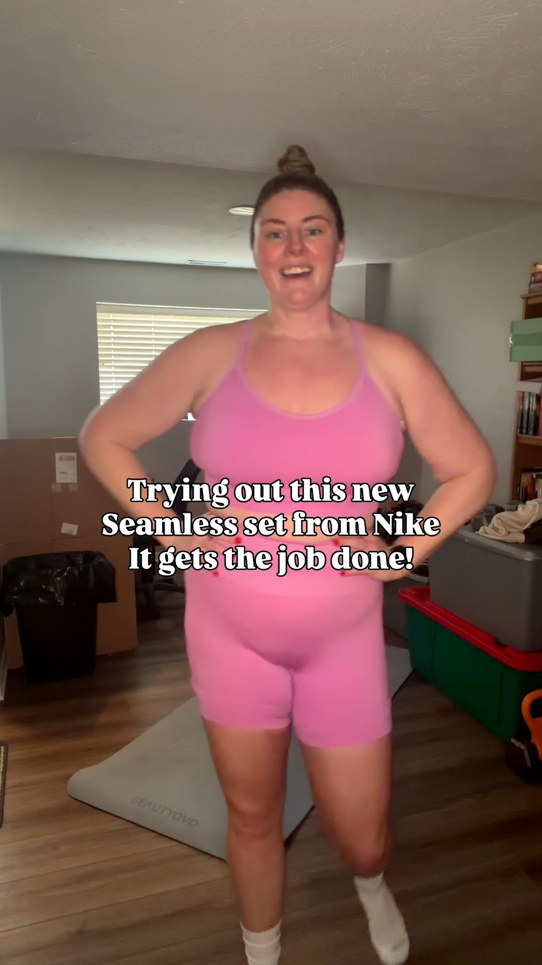 Trying out the Seamless bike shorts and sports bra from Nike!



#LTKfitnessgoals #LTKActive #LTKPlusSize