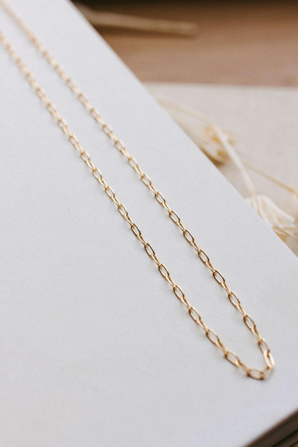 Gold Dainty Chain Necklace | Kristina Cole Designs
