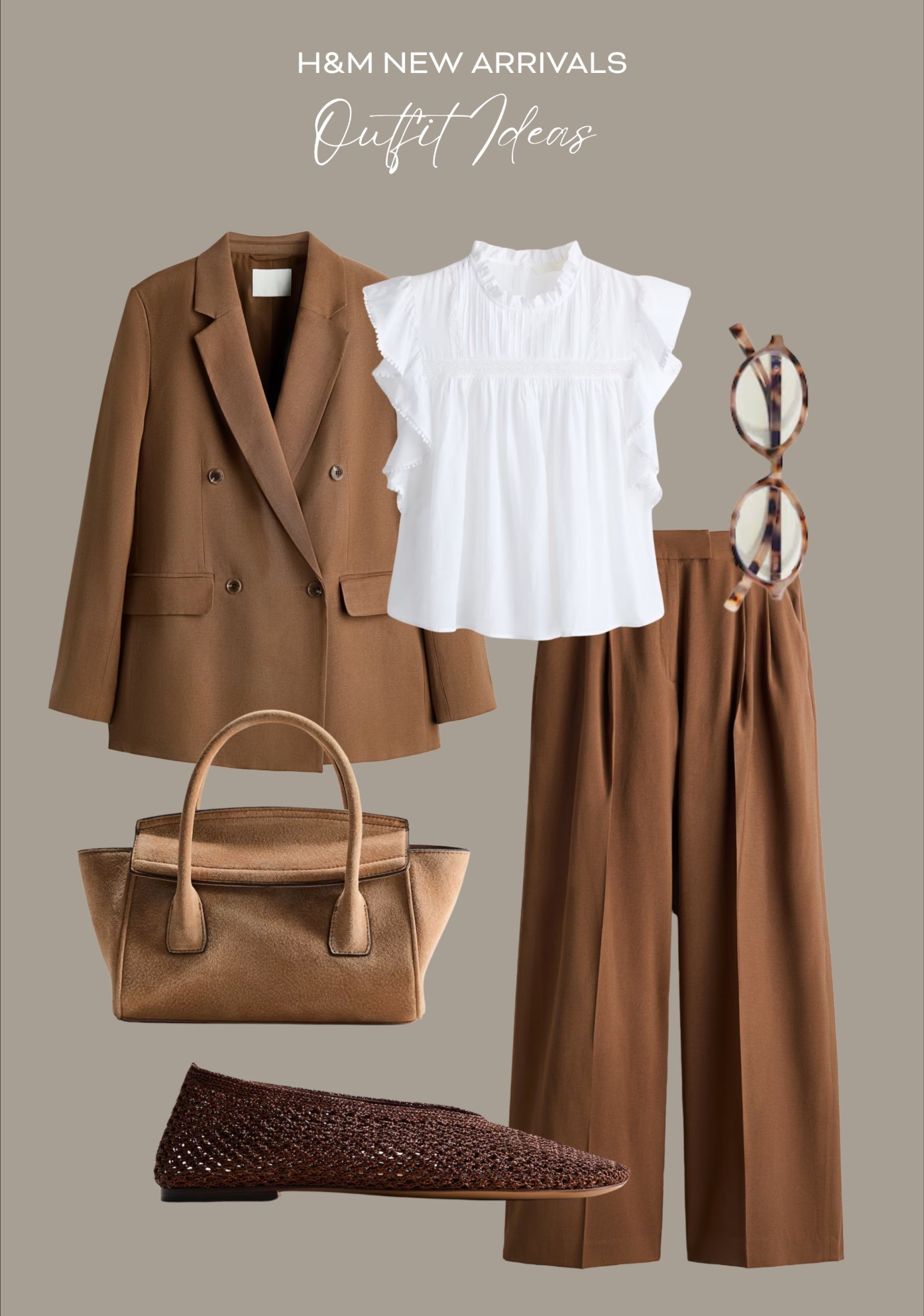 H&M new in outfits for spring 🤎

#LTKuk #LTKspring #LTKworkwear