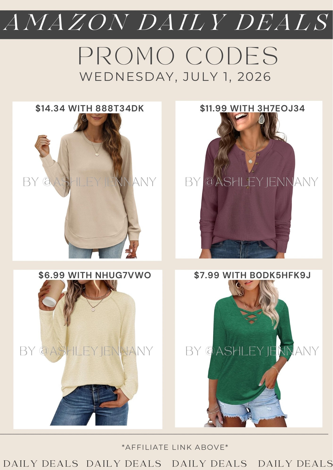 Amazon deals

#LTKSeasonal #LTKMidsize #LTKSaleAlert
