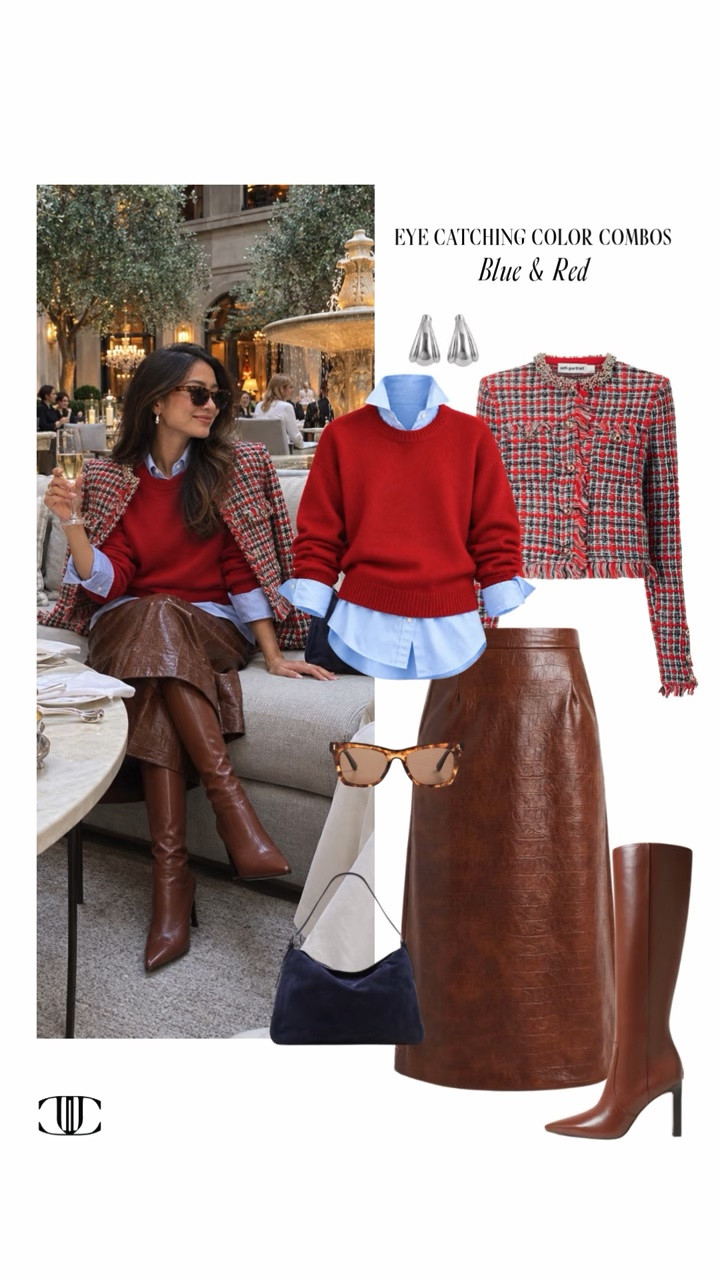 🎨 Fall color is having a moment, and I am loving every second of it.
In Made You Look, I’m sharing 9 head-to-toe fall looks built around unexpected color combinations like plum + burnt orange, brown + marigold, and teal + apple green.
Use these pairings as a starting point, then make them your own—swap purple for cobalt blue, marigold for butter yellow, or burnt orange for blush pink. The whole point is to have fun with color and try something a little unexpected.
Tap to shop all 9 looks and find a new color combo to inspire your fall wardrobe. ✨🍂
#LTKStyle #FallColor #FallFashion #ColorCombos #FallOutfits #DopamineDressing #OutfitInspiration #AutumnStyle #LTKFinds

#LTKootd #LTKSeasonal #LTKOver40