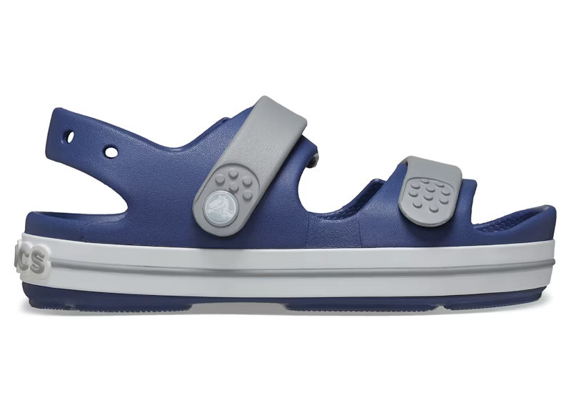 Crocs Crocband Cruiser Sandal (Kids) Sneakers in Bijou Blue/Light Grey | StockX