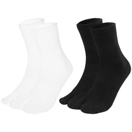 LEXSOMEO 2 Pairs Men Toe Socks Toe Separator Socks Anti-skid Toe Socks Split Toe Socks | Walmart (US)