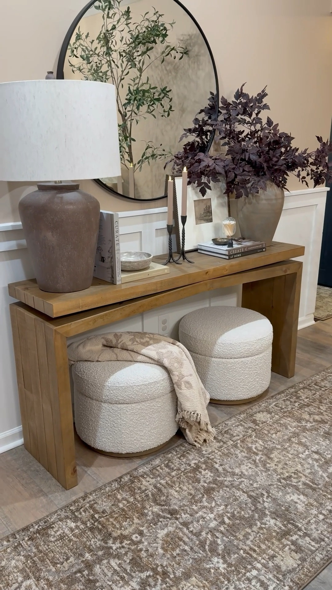 Console Table Deals. Follow @farmtotablecreations on Instagram for daily home finds and styling inspiration.

So many of these items shown are on sale. I can’t say enough good things about my new console table. It’s a beauty. I also linked a designer one that looks identical. Hope this inspires you. 

For Reference: 4 stems in vase. Console table is 60” long in Sierra Rustic Natural  

#wayfair #homedecor #wayfairfinds #wayfairdeals #livingroomfurniture #rugs #pillows #neutraldecor #modernorganic #entrywaydecor #lighting #homefavorites #cozyhome #interiorstyling #decoratingideas

#LTKHome #LTKSaleAlert

#LTKHome #LTKSaleAlert