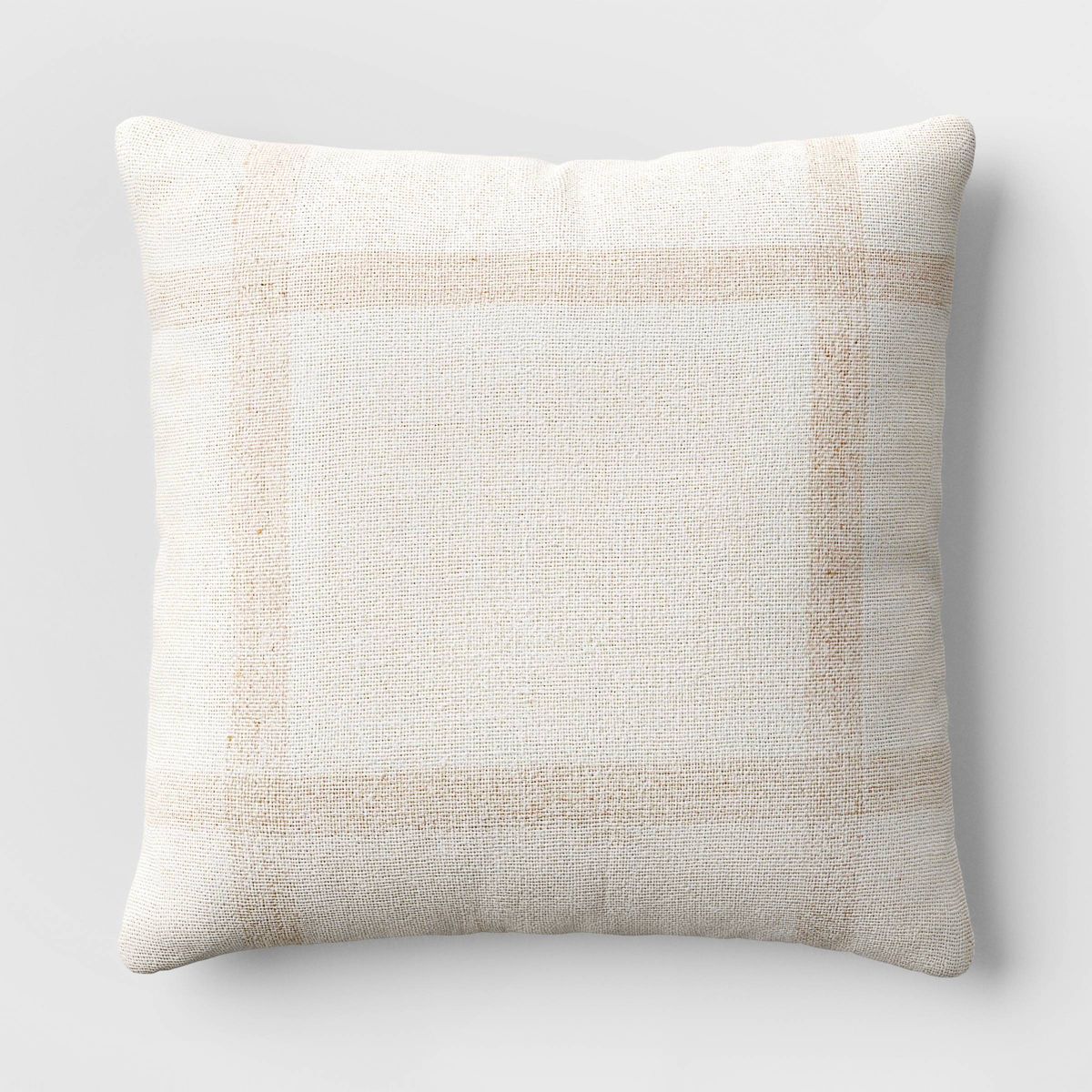 Oversized Woven Plaid Square Throw Pillow - Threshold™ | Target