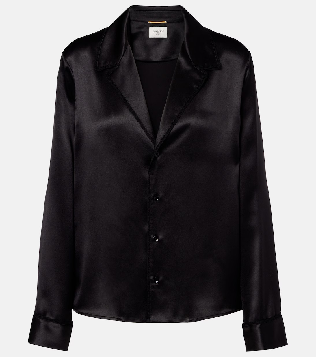 Silk satin shirt | Mytheresa (US/CA)
