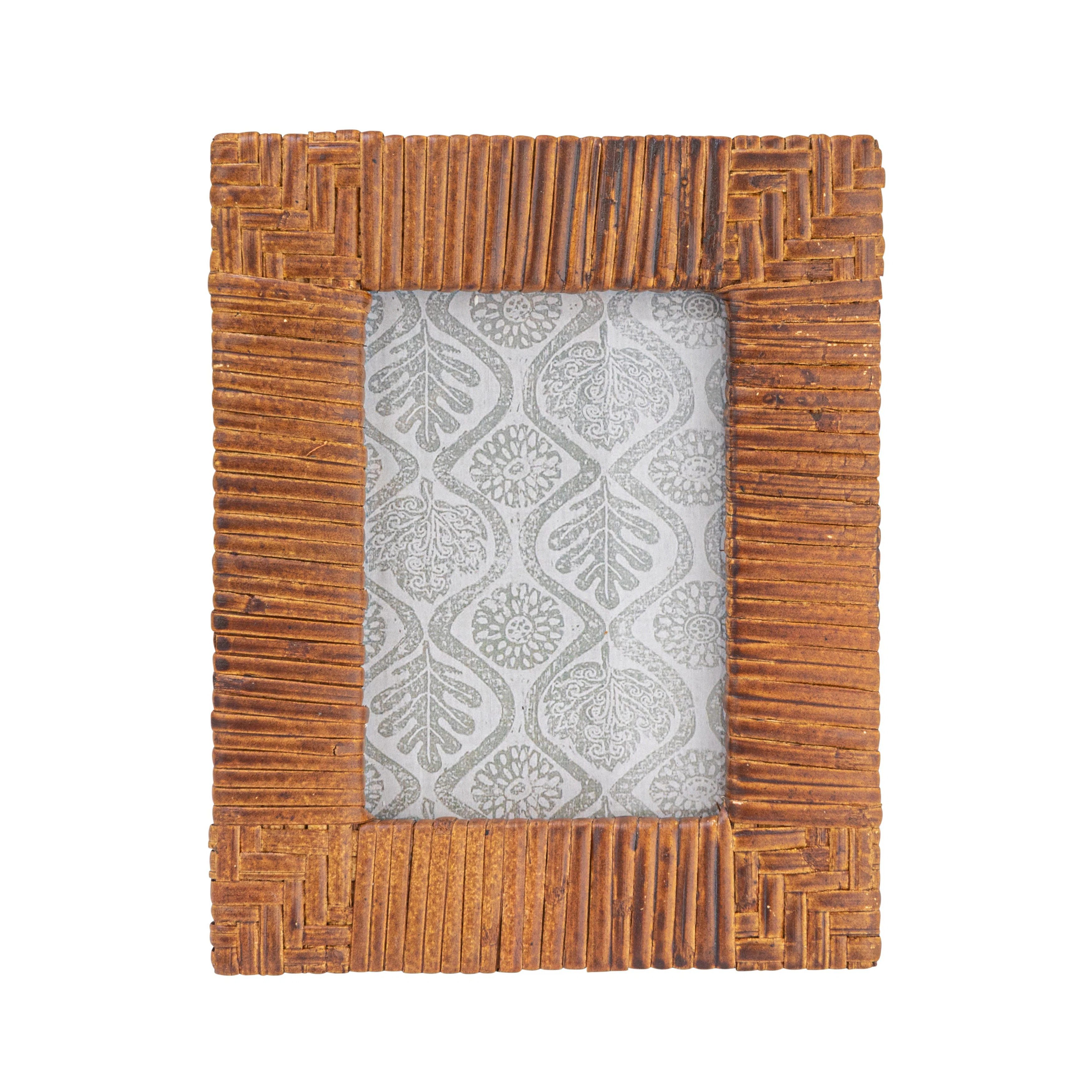 Kitt Wicker / Rattan Picture Frame | Wayfair North America