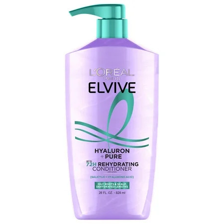L Oreal Paris Elvive Hyaluron Pure Conditioner 28 fl oz | Walmart (US)