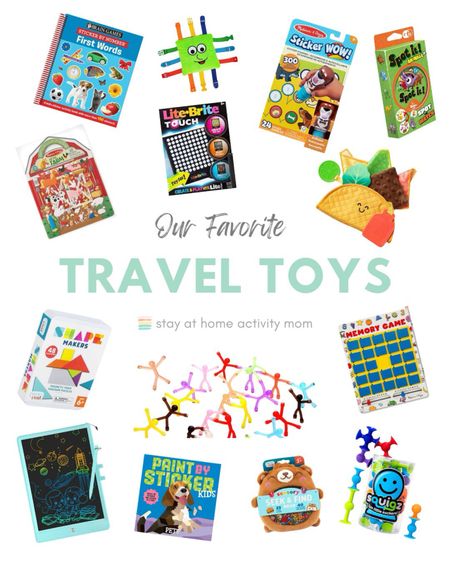 Check out some great travel toy options for all of your upcoming summer trips. These would work well in the car or on an airplane! 

#LTKKids #LTKTravel #LTKFamily