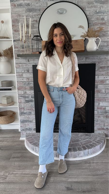 Sharing 30 days of comfy and casual spring transitional outfits and I know you’ll love them! Loving this top for spring! You can also use my @onequince code MICHELLEMQ10 for 10% off!

The perfect mom outfit, spring outfit idea, mom outfit idea, casual outfit idea, spring outfit, style over 30, quince outfit idea, neutral outfit idea

#momoutfit #momoutfits #dailyoutfits #dailyoutfitinspo #whattoweartoday #casualoutfitsdaily #momstyleinspo #styleover30 
#springoutfits #springoutfitinspo #casualoutfitideas #momstyleinspo #pinterestinspired #pinterestfashion 

#LTKfindsunder50 #LTKfindsunder100