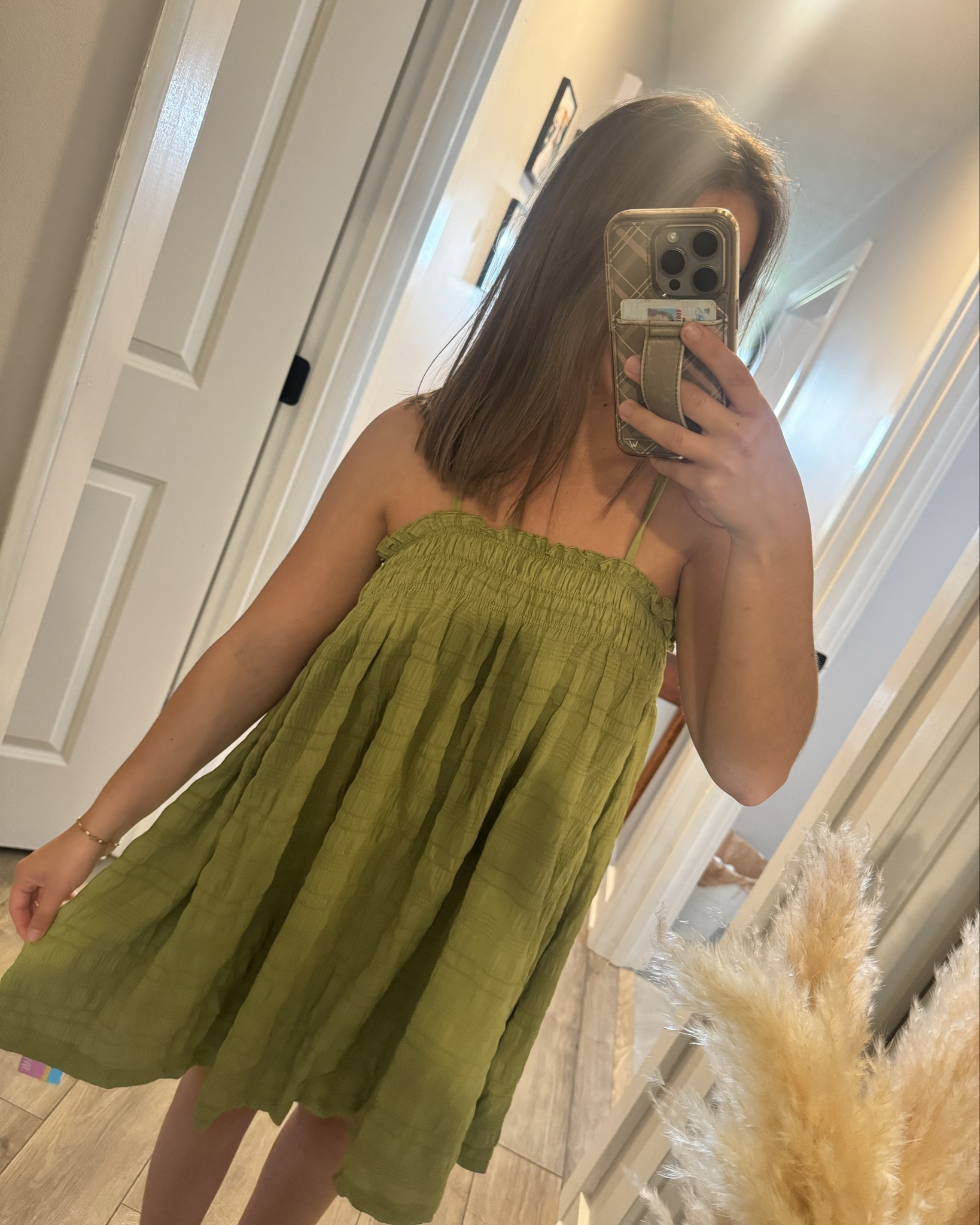 Green mini dress! 

#LTKSeasonal #LTKTravel #LTKFindsUnder50