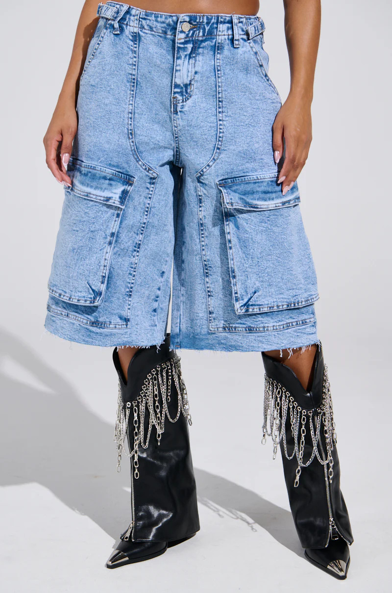 LANA DENIM JORT | AKIRA