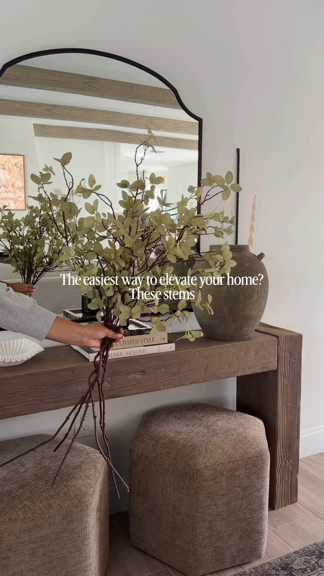 The easiest way to elevate your home with zero effort 🌿 These stems make every space feel styled and pulled together. Comment YES and I’ll send you the link to shop!

#homedecor #stems #springstems #springgreenery #vase #entryway #entrywaydecor #entrywaystyling #loloi #wayfair #crateandbarrel #potterybarn #marbletray #target #modernorganic #beamconsole #console #entrywaymirror #sconces #coffeetablebook 

#LTKSaleAlert #LTKHome #LTKSeasonal