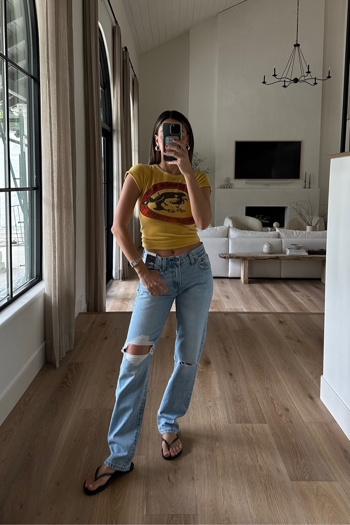 Size up on these jeans 