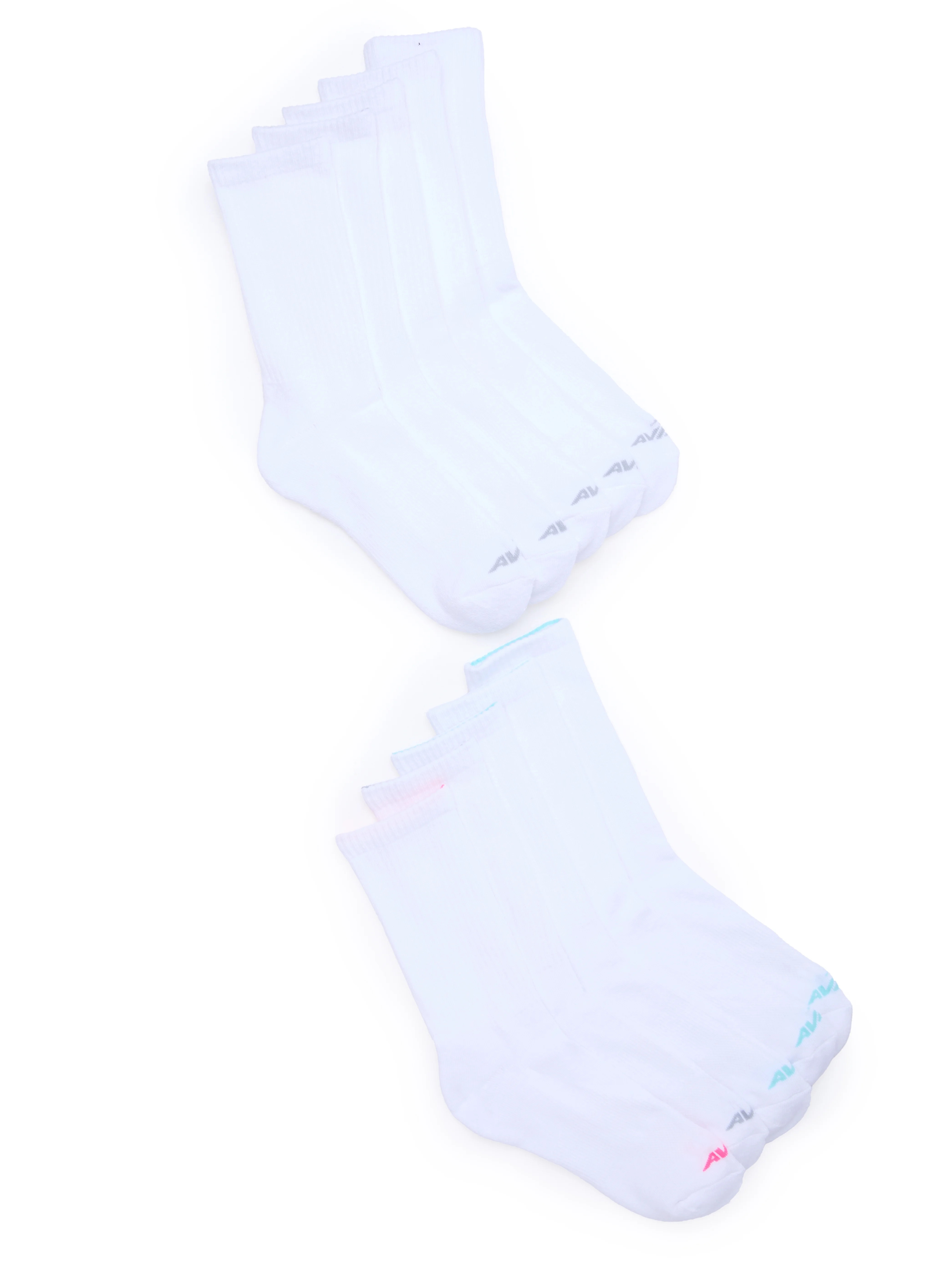Avia Women's Performance Cushion Crew Socks, Stocking Stuffers, 10-Pack | Walmart (US)