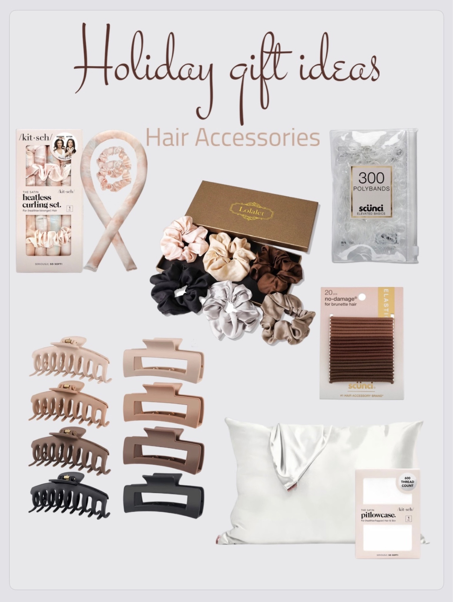 Hair  Gift ideas for the Holiday season 🎁🎄 


These are All items anyone can use - and perfect stocking stuffers for pre- teen girls, college students, nurses, girlfriends, sister gifts, girl’s gift exchanges 

#LTKGiftGuide #LTKCyberWeek #LTKfindsunder50