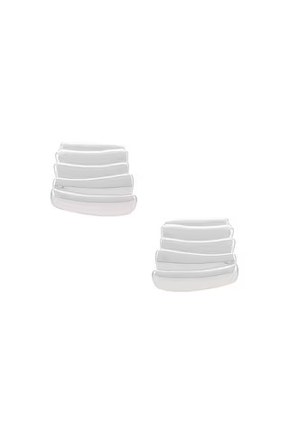 Ribbed Maxi Earrings | Revolve Clothing (Global)