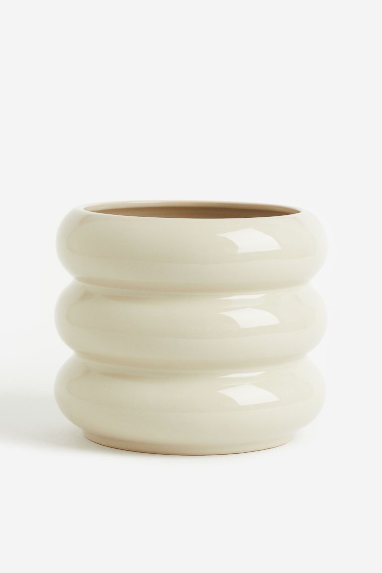 Stoneware Plant Pot | H&M (US + CA)