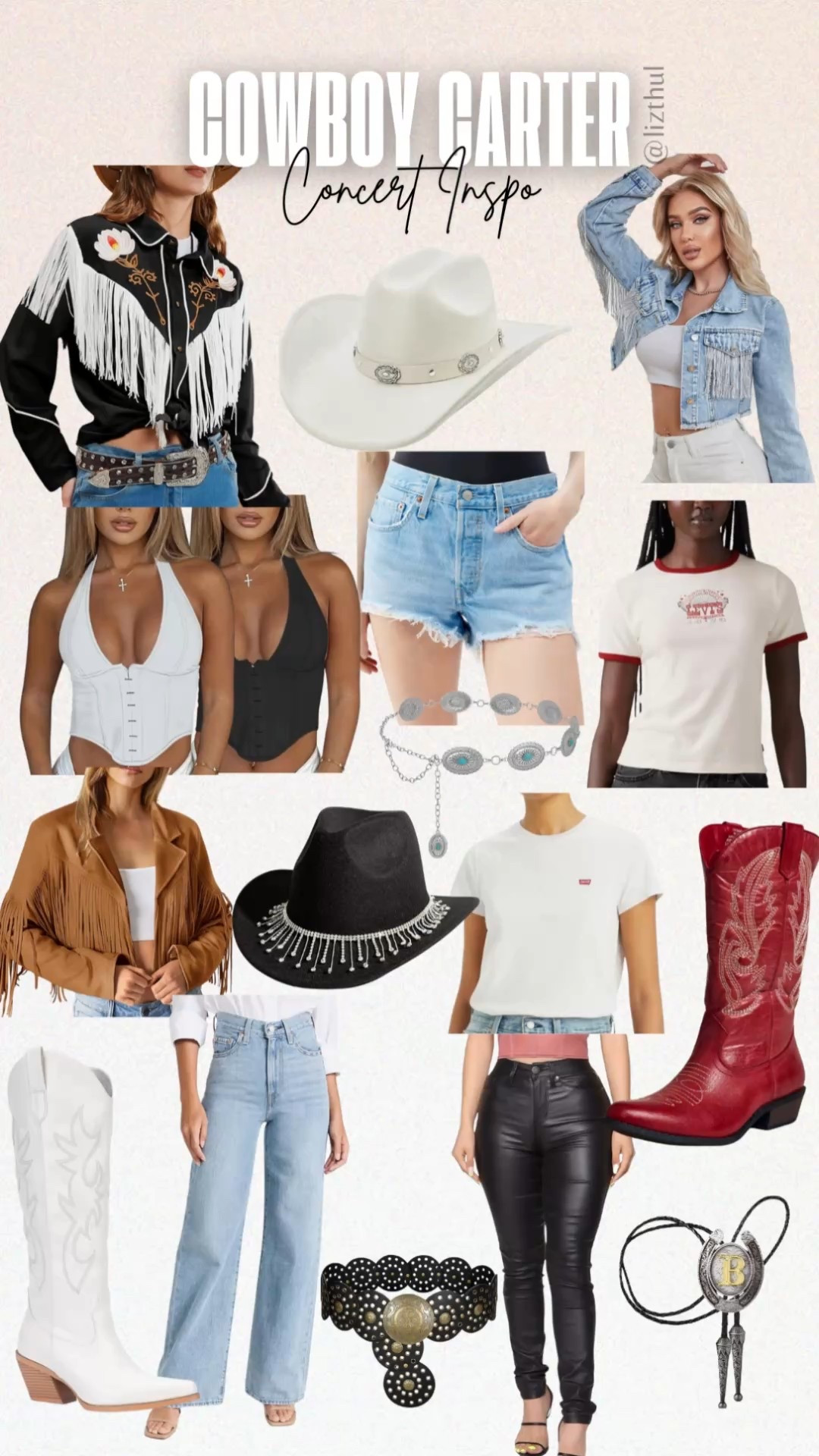 Cowboy Carter/Country Concert Outfit Inspo! ❤️

#LTKFestival #LTKStyleTip