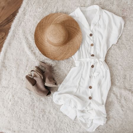love this simple White Dress for Summer layering 🤍 
Perfect for the beach ☀️

#LTKfindsunder50 #LTKtravel #LTKSeasonal