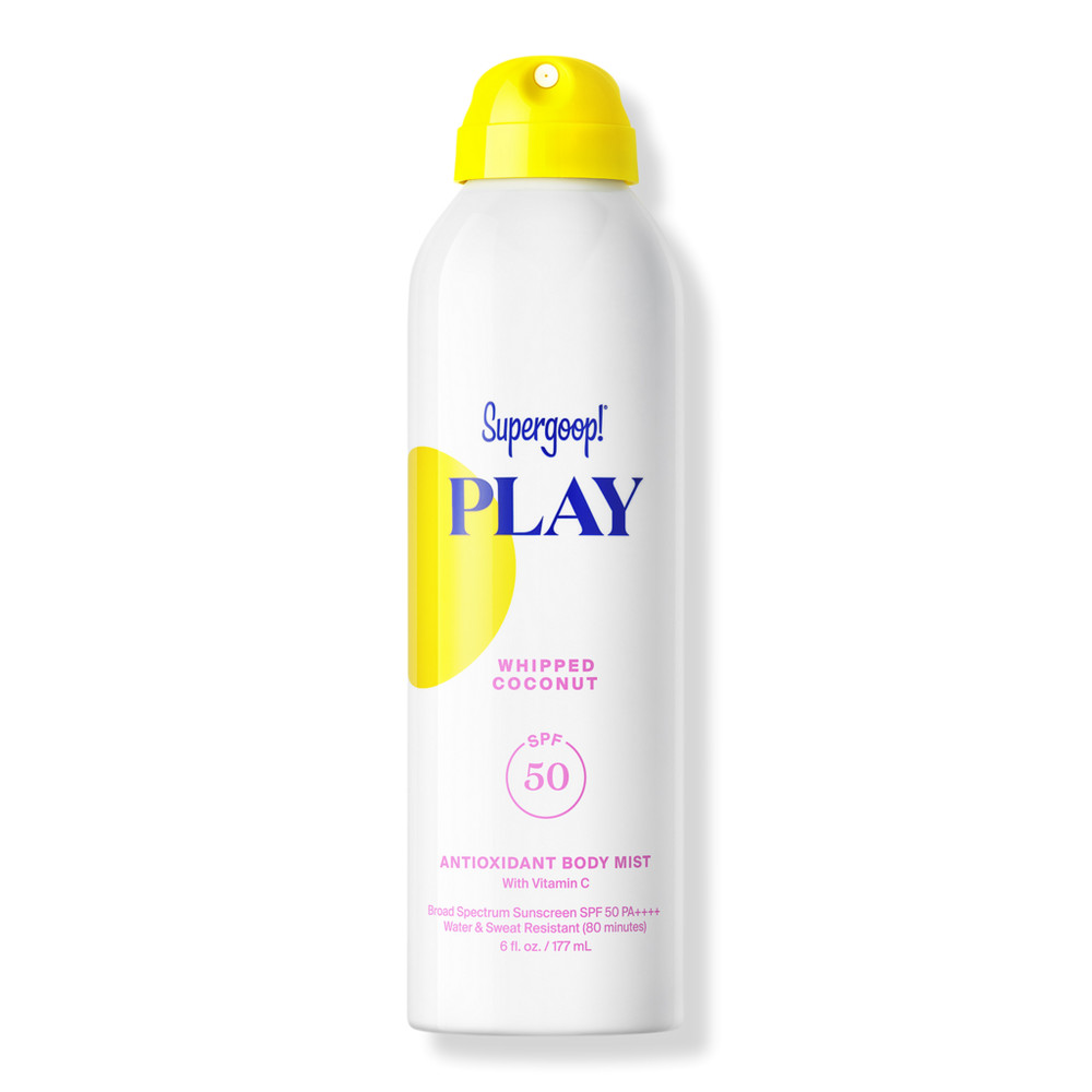 Supergoop! PLAY Antioxidant Body Mist SPF 50 - Whipped Coconut | Ulta