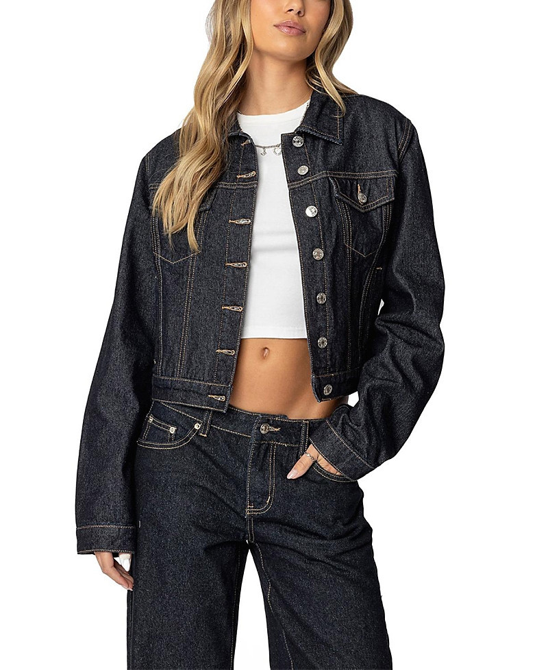Edikted Barb Denim Jacket | Bloomingdale's (US)