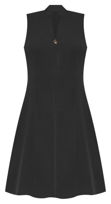 Women's Sleeveless Scuba Crepe A-Line Dress | Macy's