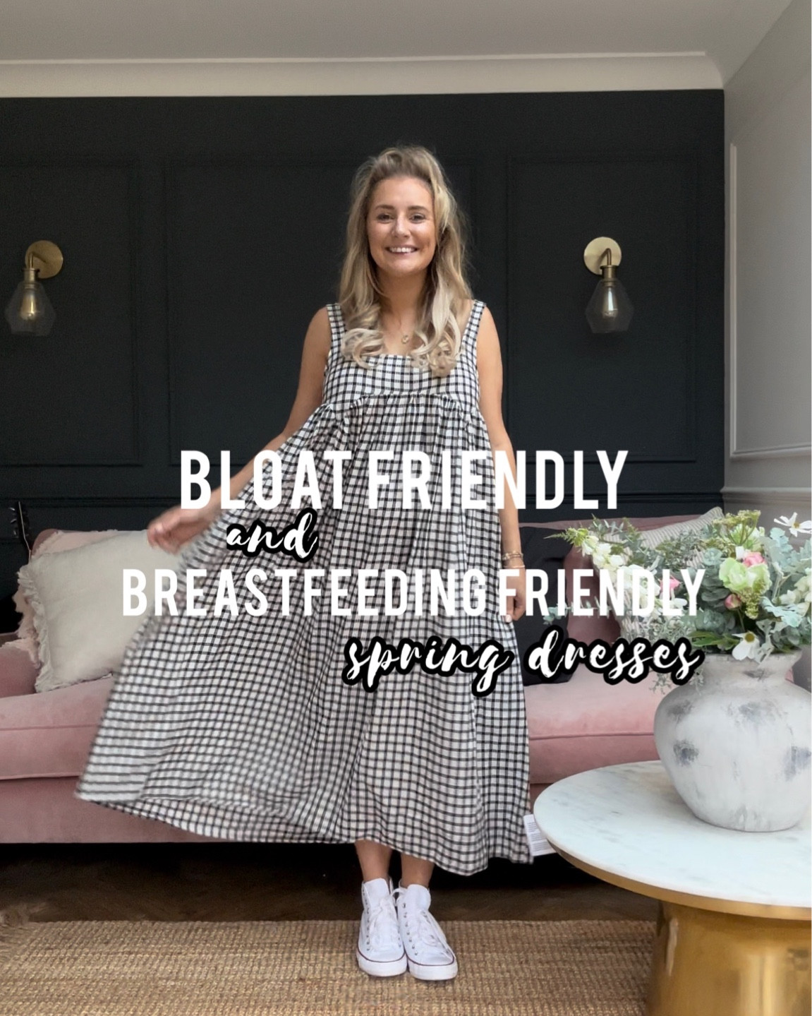 bloat-friendly and breastfeeding-friendly spring dresses; ideas perfect for garden parties to weddings to chilled weekends. Which one should I wear out to dinner tonight?  