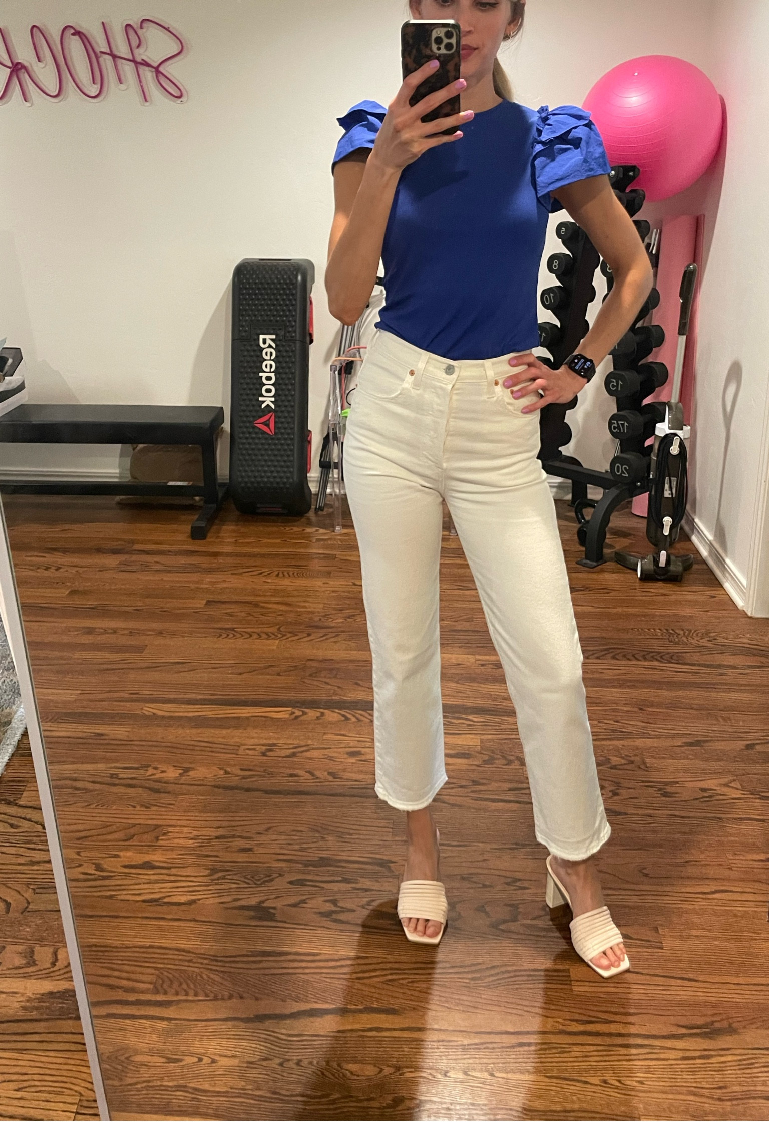 The perfect Off white straight ankle jeans. Wearing a 25

Fall staples, workwear, casual workwear, jeans, white denim, ruffle sleeve top, fall outfit, jeans sale, straight leg denim, ankle denim, Levi’s, target, target finds, target style, old navy, jeans sale, trendy jeans, affordable denim jeans 

#LTKunder100 

#LTKfindsunder100 #LTKworkwear #LTKU