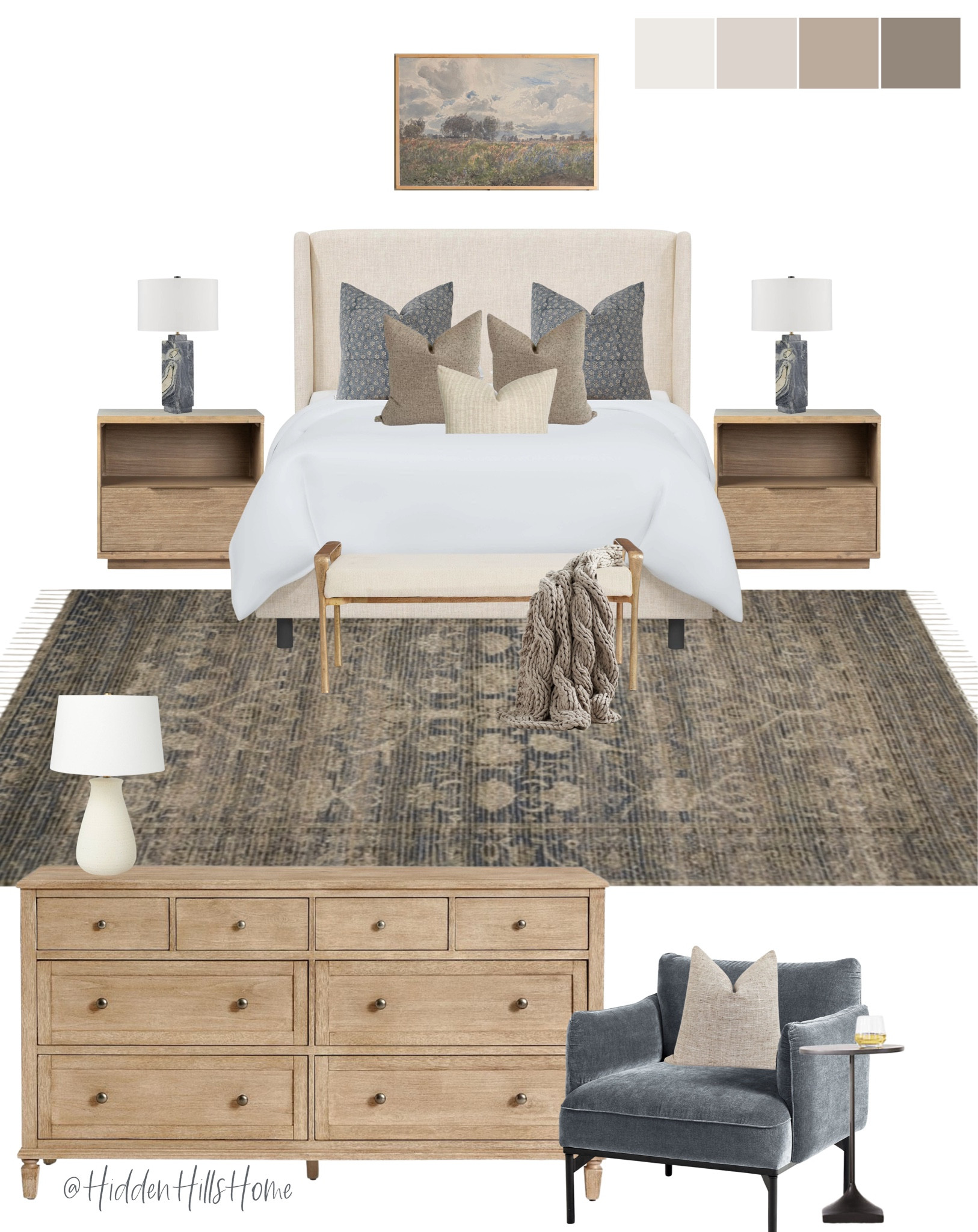 Bedroom decor, master bedroom mood board, primary bedroom decor ideas, bedroom design, modern transitional bedroom Inspo #bedroom #homedecor

#LTKsalealert #LTKhome #LTKCyberWeek