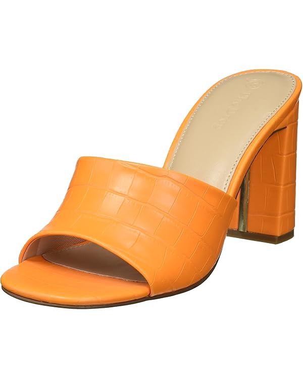 The Drop Women's Pattie High Block-Heeled Mule Sandal | Amazon (US)