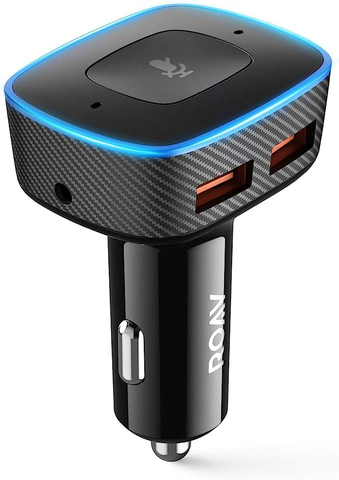 Roav VIVA Pro, by Anker, Alexa-Enabled 2-Port USB Car Charger for Navigation and Music Streaming,... | Amazon (US)